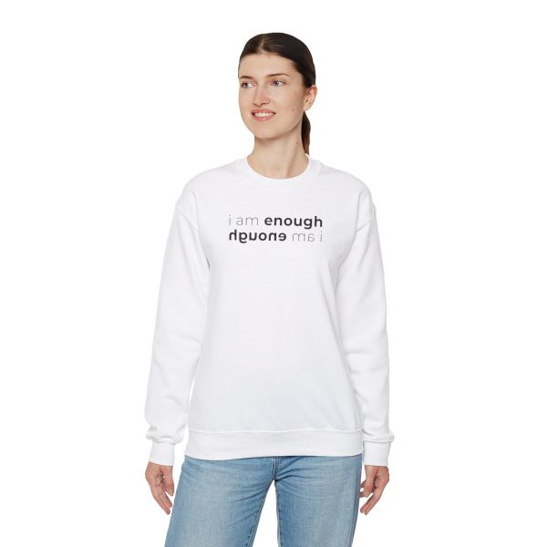 "I am enough" Sweatshirt - Image 5