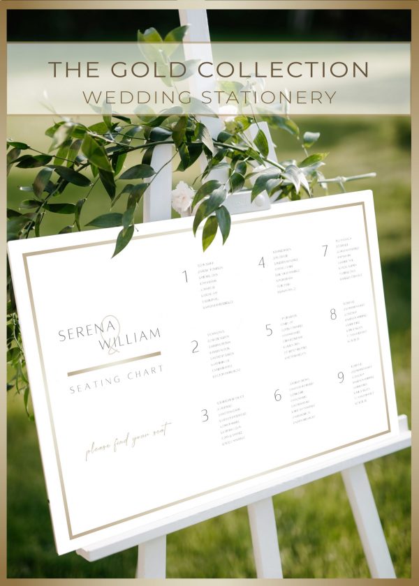 The Gold Collection | Editable Wedding Template Suite - Image 15