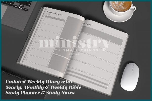 Whispers & Wisdom: Bible Study Undated Planner (Hardcover)