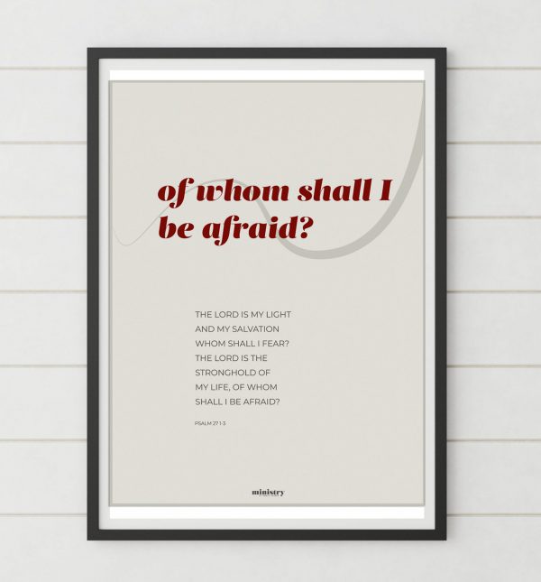 Psalm 27:1-3 Fear Not, Downloadable Art Print - Image 4
