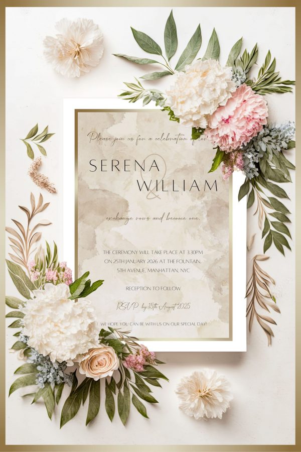 The Gold Collection | Editable Wedding Template Suite - Image 9